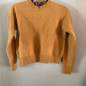 J. Crew Women's Camel Crew Neck Sweater